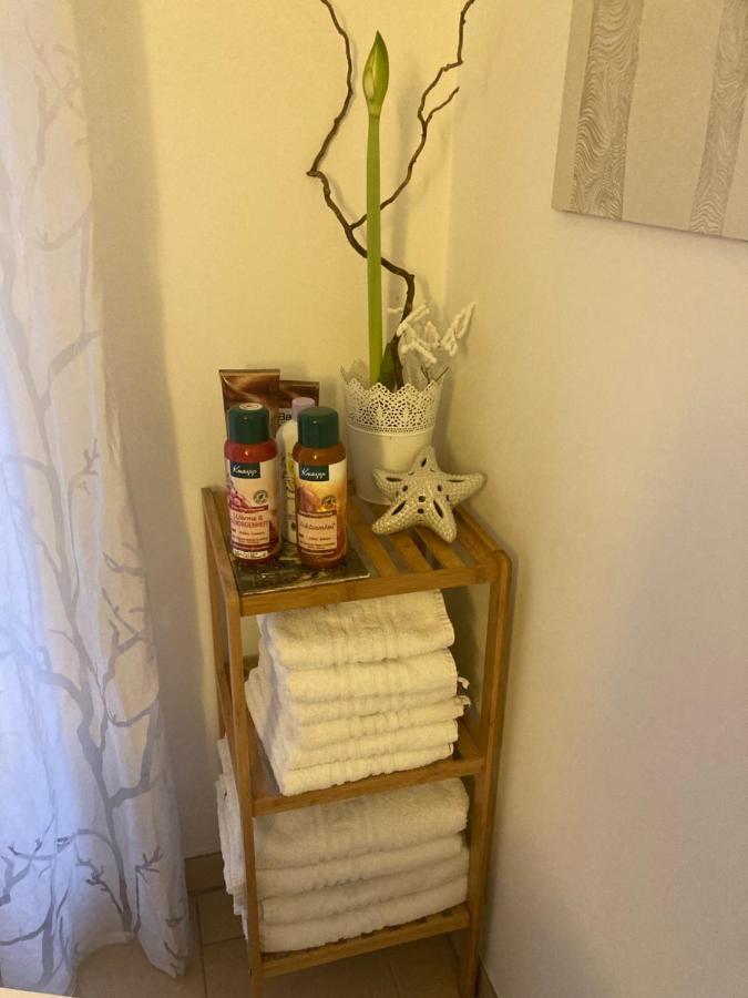 Auszeit Am Haffufer Apartment Wilhelmshof ภายนอก รูปภาพ